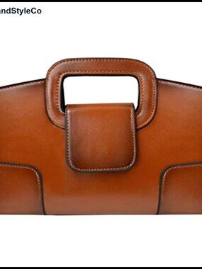Vintage Satchel Handbag Purse Patent PU Leather Flap Tote Crossbody Shoulder Bag